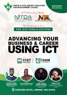 Advancing Your Business & Career Using ICT Poster