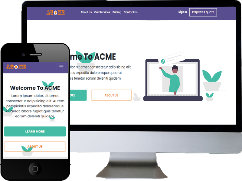ACME Company Demo Website